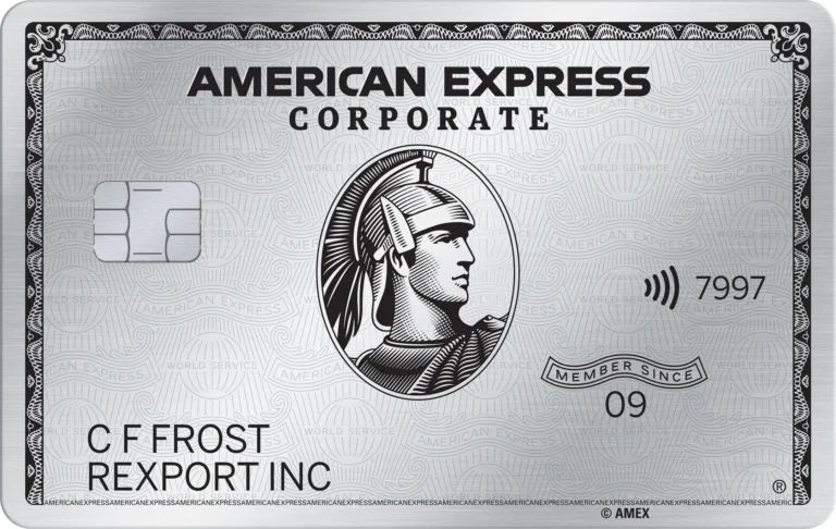 Step 1 – American Express Platinum Card