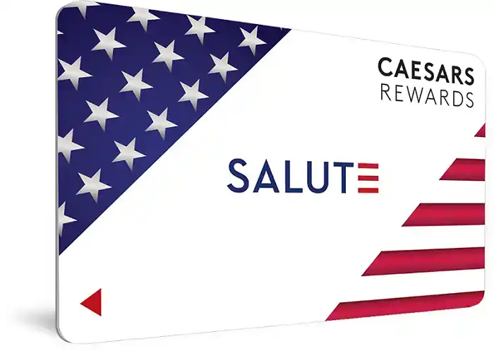 Ceasar Total Rewards Veterans Card