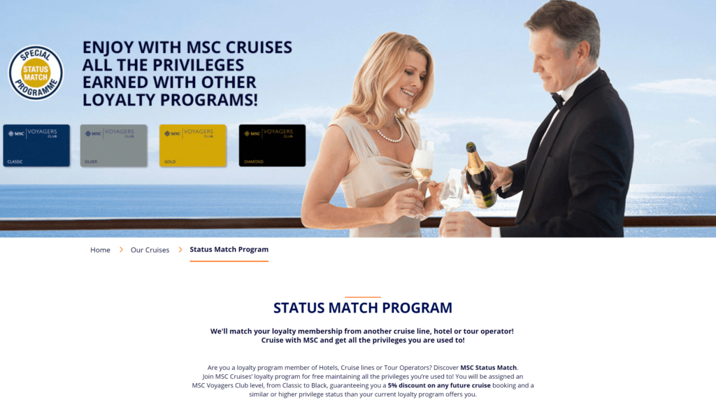 Msc Cruises Status Match.png